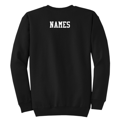 Port and Company Classic Crewneck Sweatshirt -- Jet Black