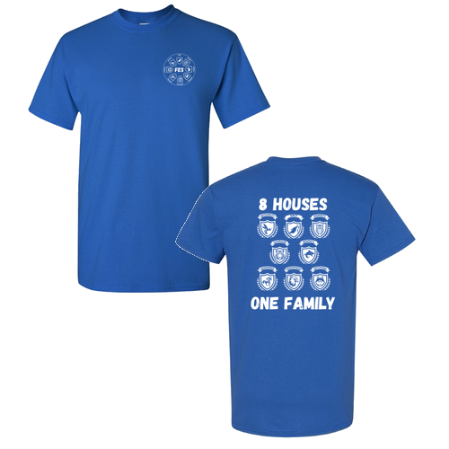 Adult Respect House Gildan Heavy Cotton Basic T-Shirt -- Royal