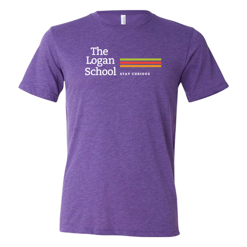 Bella Canvas Triblend Short Sleeve T-Shirt -- Purple TriBlend