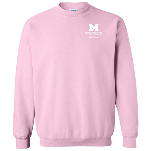 Mens/Unisex Gildan Heavy Blend Crew Neck Sweatshirt -- Light Pink