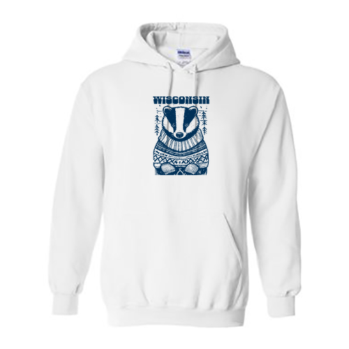 Gildan Heavy Blend Hooded Sweatshirt -- White