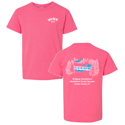 Gildan Heavy Cotton Basic Youth T-Shirt -- Safety Pink