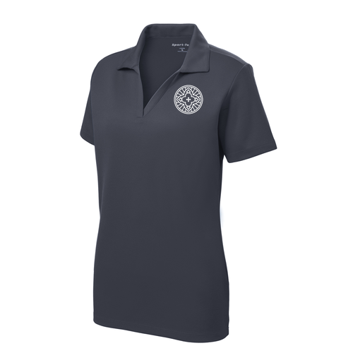 Sport-Tek Ladies PosiCharge RacerMesh Polo -- Graphite