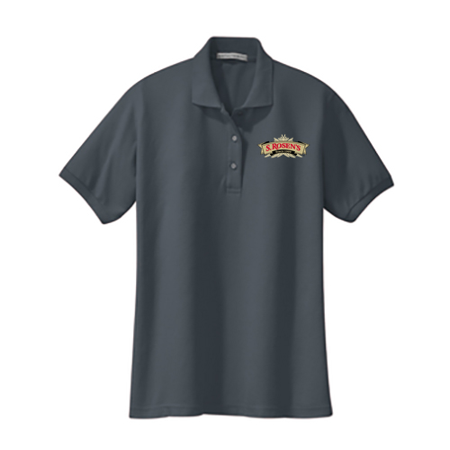 Port Authority Ladies Silk Touch Sport Shirt. -- Steel Grey
