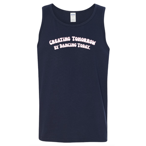 Gildan Heavy Cotton Adult Tank Top -- Navy