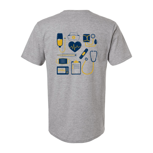Nursing Tools Gildan SoftStyle T-Shirt -- Sport Grey