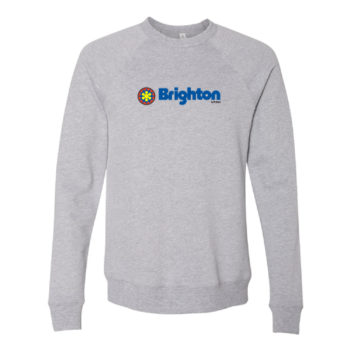 Brighton Logo 1 Full color -- Crewneck Sweatshirt Athletic Heather