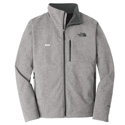 Cardiology North Face Soft Shell Jacket -- Medium Grey Heather