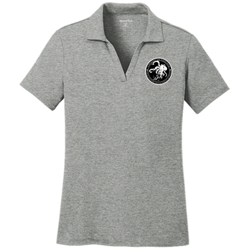 Sport-Tek Ladies PosiCharge RacerMesh Polo -- Grey Heather