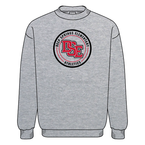 Gildan Heavy Blend Crew Neck Sweatshirt -- Sport Grey