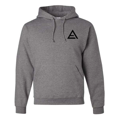 Jerzees 8 oz 50/50 Nublend Adult Hooded Sweatshirt -- Oxford