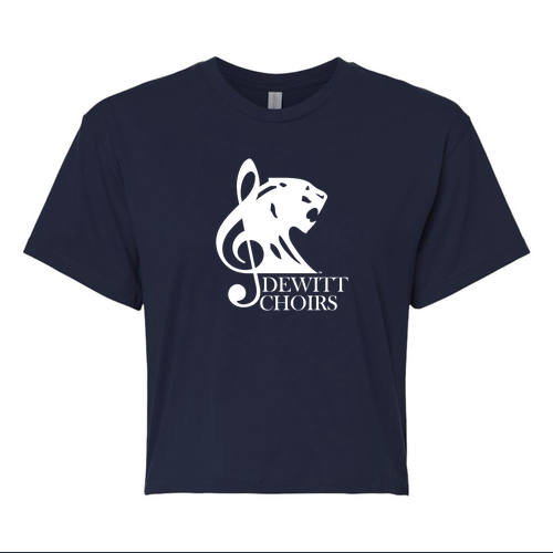 Next Level Ladies' Ideal Crop T-Shirt -- Midnight Navy