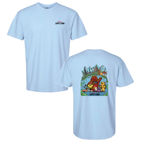 Supply Chain Season 4 Comfort Colors Tee -- Hydrangea