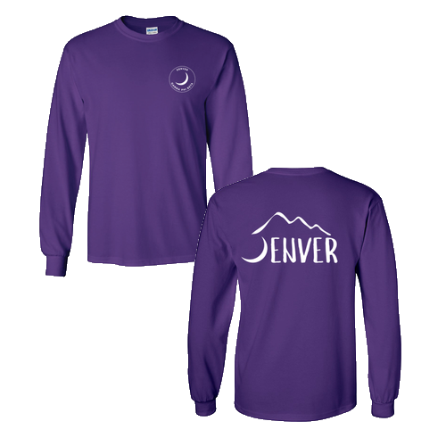 Gildan Ultra Cotton Longsleeve Basic T-Shirt -- Purple