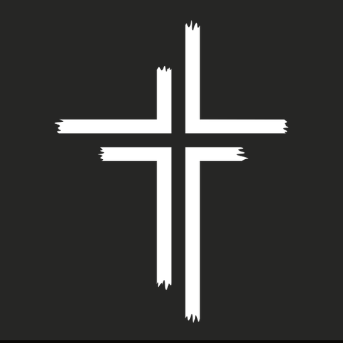 KGM Cross Logo Cuffed Beanie -- Black