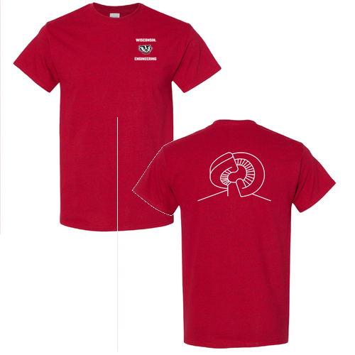 Gildan Heavy Cotton Basic T-Shirt -- Antique Cherry Red