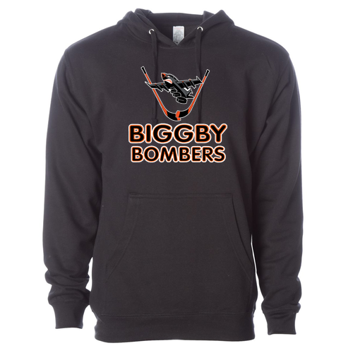 Midweight Hooded Sweatshirt -- Black