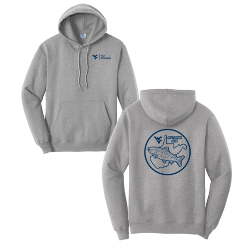 Port and Company Core Fleece Pullover Hooded Sweatshirt -- Athletic Heather