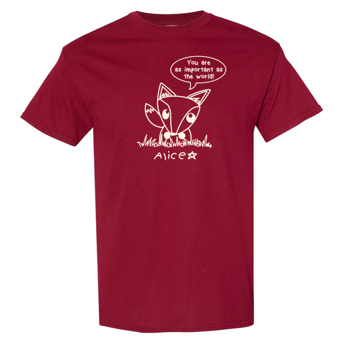 Gildan Heavy Cotton Basic T-Shirt -- Garnet