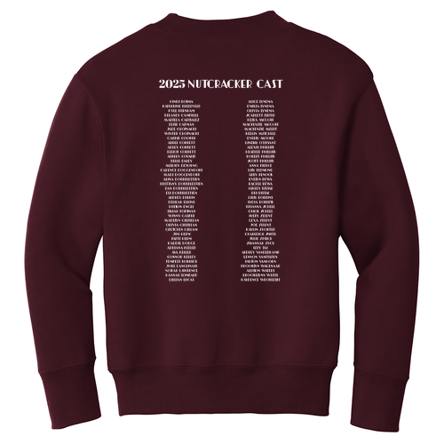 Port and Company Youth Crewneck Sweatshirt -- Maroon