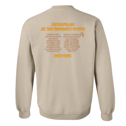 Gildan Heavy Blend Crew Neck Sweatshirt -- Sand