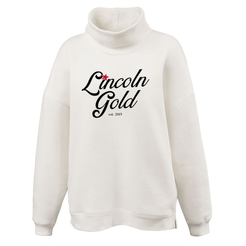Pennant Womens Oversize Mockneck -- Cream
