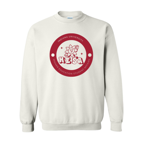 Gildan Heavy Blend Crew Neck Sweatshirt -- White