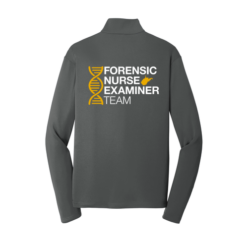 Sport-Tek PosiCharge Competitor Quarter Zip Pullover -- Iron Grey
