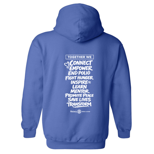 Gildan Heavy Blend Hooded Sweatshirt -- Royal
