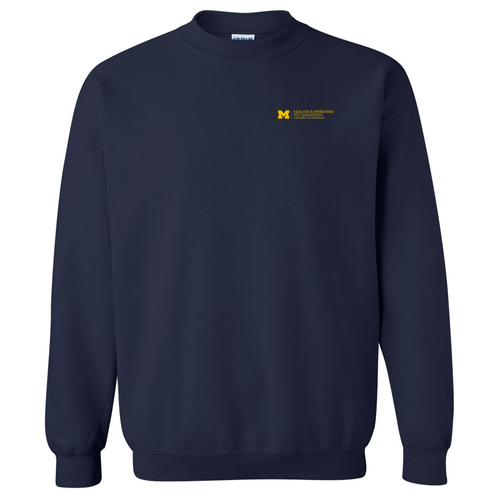 Gildan Heavy Blend Crewneck Sweatshirt -- Navy, $15