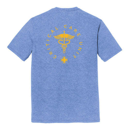 District Made Perfect Tri Crew Tee -- Maritime Frost