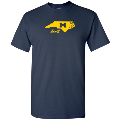 Mens/Unisex Gildan Heavy Cotton Basic T-Shirt -- Navy