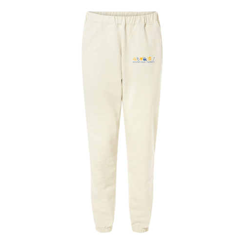 Gildan Midweight Fleece Adult Pocket Sweatpants -- Off White