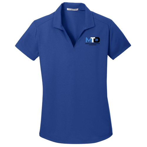 Ladies Port Authority Dry Zone Grid Polo -- True Royal