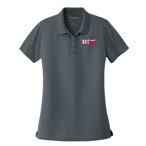 Port Authority Ladies Dry Zone Polo -- Graphite