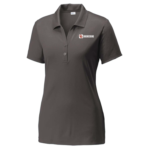Ladies Sport-Tek PosiCharge  Competitor  Polo -- Iron Grey