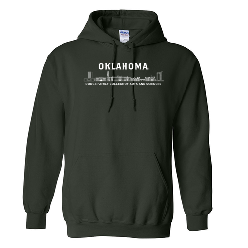 Gildan Heavy Blend Hooded Sweatshirt -- Forest Green