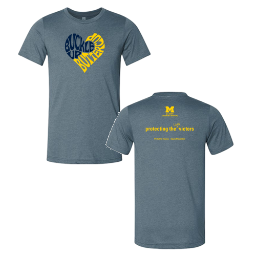 Bella Canvas Soft Fitted Heather CVC T-Shirt -- Heather Slate