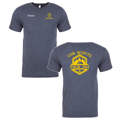Next Level Mens TriBlend Tee -- Vintage Navy