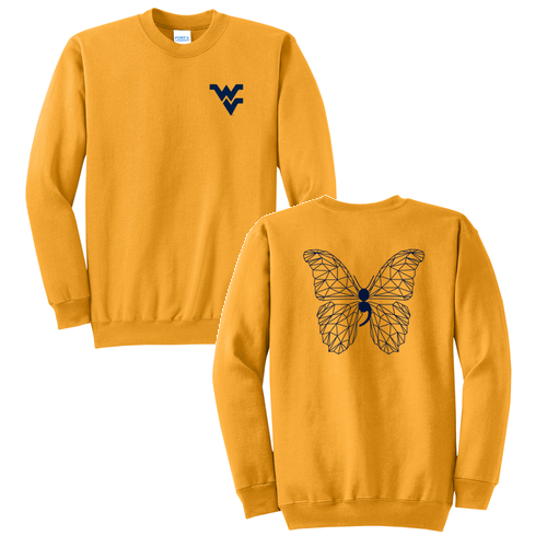 Port and Company Classic Crewneck Sweatshirt -- Gold
