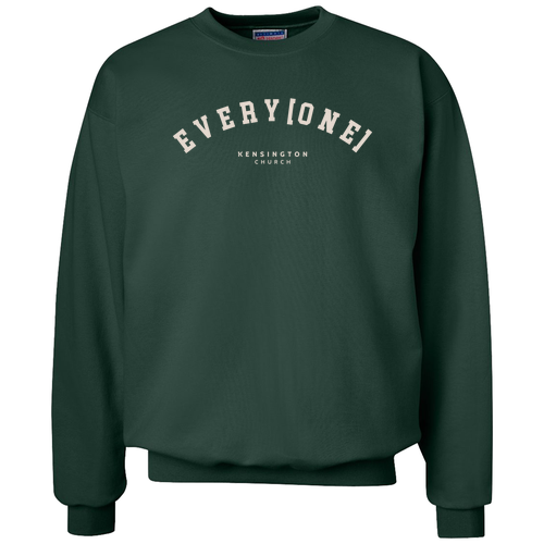 EVERY[ONE] Hanes Ultimate Crewneck -- Deep Forest