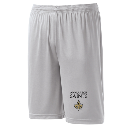 Sport Tek PosiCharge Competitor Shorts -- Silver