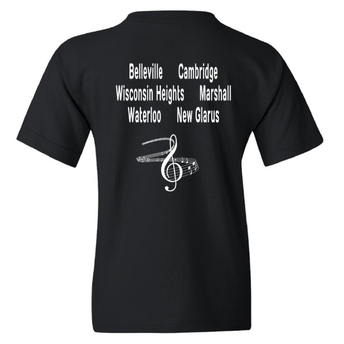 Gildan Cotton T-Shirt Youth -- Black