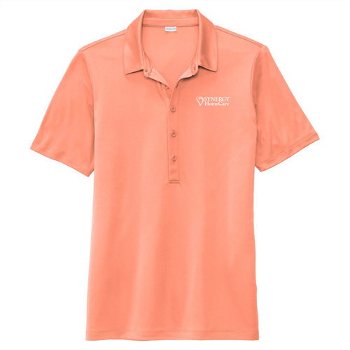 Sport-Tek Ladies Posi-Uv Pro Polo -- Soft Coral