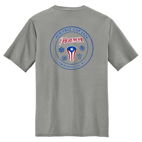 [HIDE] HERITAGE CUP Performance Tee -- Grey Concrete