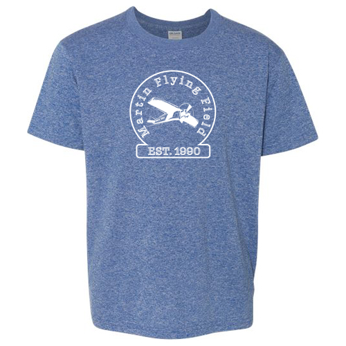 Gildan YOUTH Softstyle T-Shirt -- Heather Royal