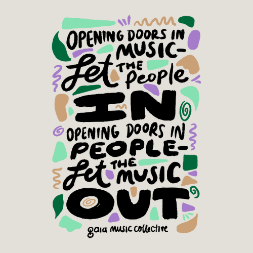 Gaia Music Collective "Opening Doors" | Limited Edition T-Shirt