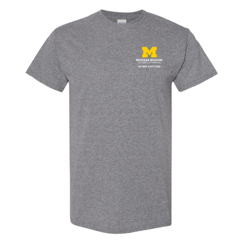 Mens/Unisex Gildan Heavy Cotton Basic T-Shirt -- Graphite Heather
