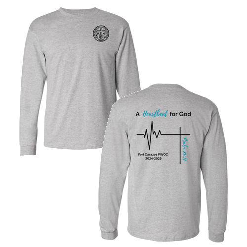 Hanes Adult 6 oz. Authentic-T Long-Sleeve T-Shirt -- Light Steel