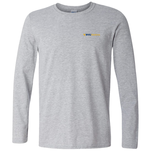 Gildan Softstyle Longsleeve T Shirt -- Sport Grey